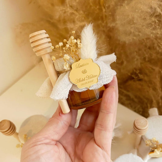 Pot de Miel Prestige Blanc - MON CADEAU INVITE