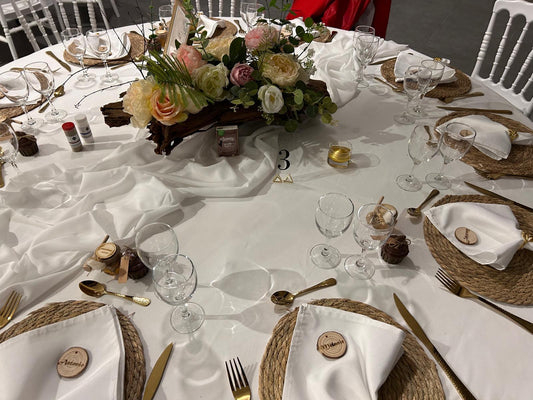 Pot de Miel Prairie personnalisé Adrien & Edwige pour leur mariage du 2 février 2026.