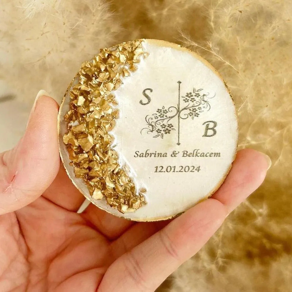 Magnet Cadeau Invité Anniversaire de Mariage