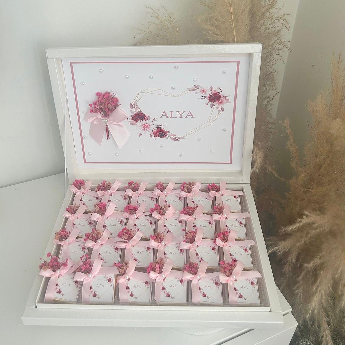 Chocolat Cadeau Invité Naissance