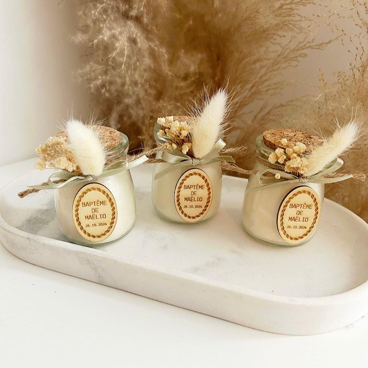 Bougie Médaillon Sauge - MON CADEAU INVITE