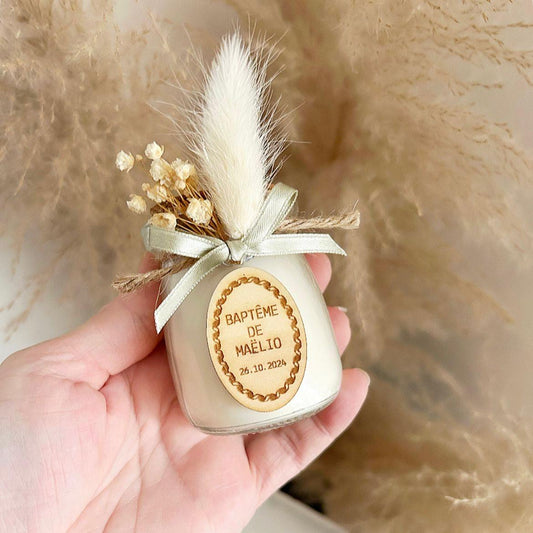 Bougie Médaillon Sauge - MON CADEAU INVITE