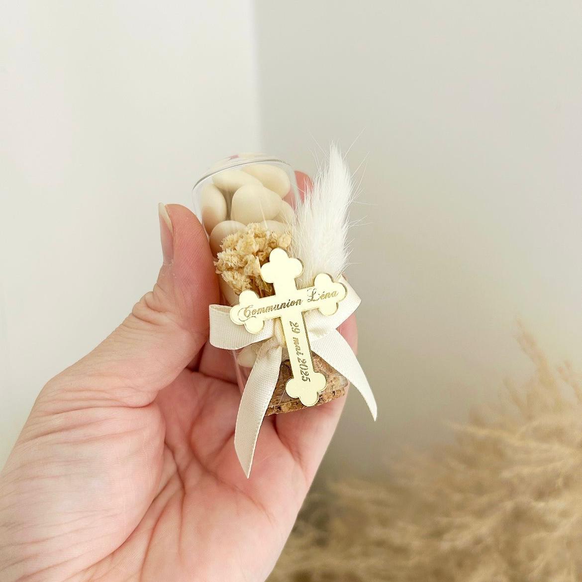 Dragée Cloche Croix - MON CADEAU INVITE