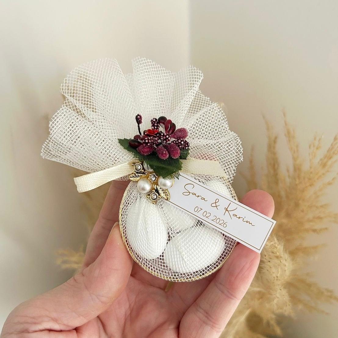 Dragées GRAPPIA en cadeaux invités pour événement, style élégant et raffiné